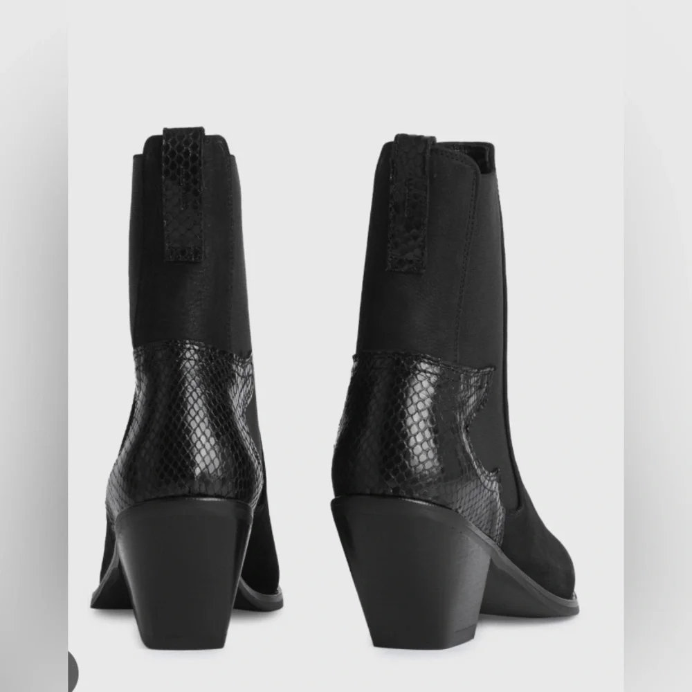 Allsaints Women's Black Sara Boots, Size EU 39/ US 8.5